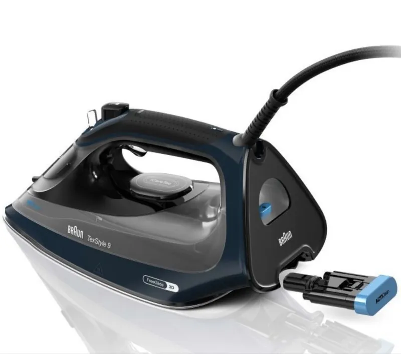 Утюг Braun TexStyle 9 SI 9682 DB, постоянная подача пара, 3200 Вт, — фото 1