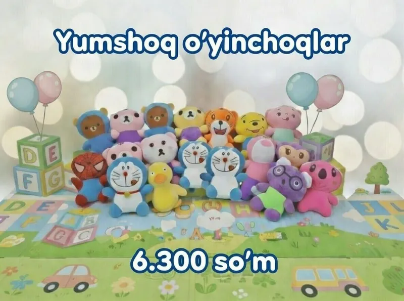 Yumshoq o'yinchoqlar