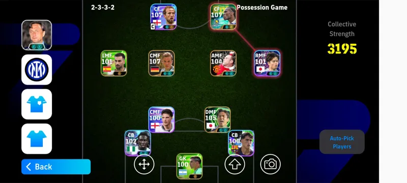 Аккаунт eFootball 2