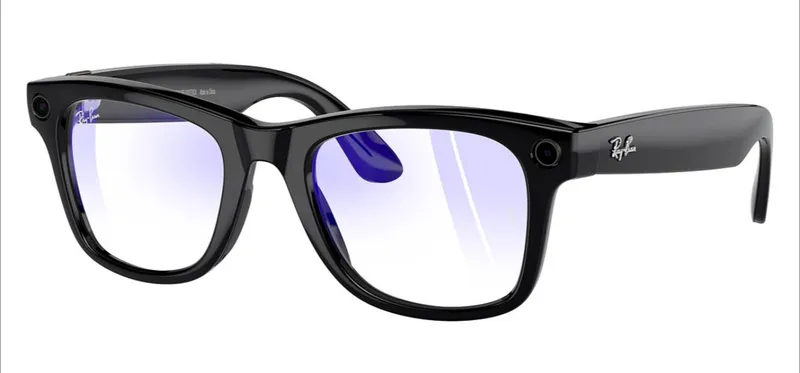 Очки Ray-Ban Meta Wayfarer RW4006 Shiny Black