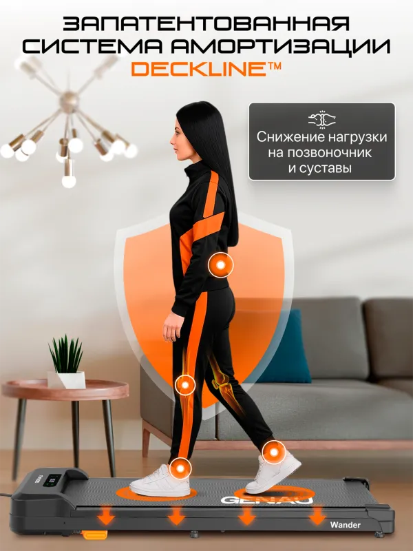 Электрическая беговая дорожка Genau Wander*RT2-20A — фото 4