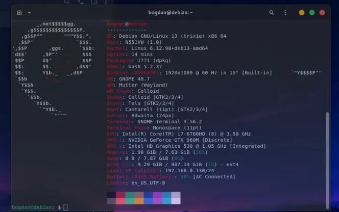 Ноутбук Asus intel i7 / gtx960 — фото 6