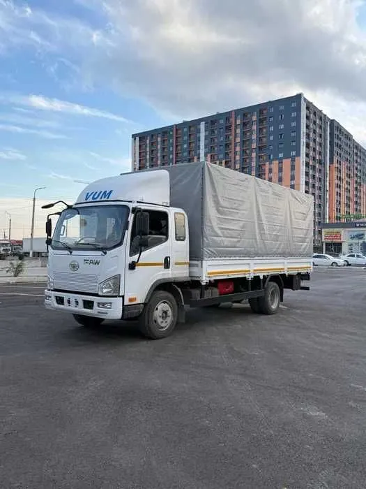 FAW Yangi Tent !!! Автофургон Бортовой с тентом FAW Tiger V [28,2 м³] — фото 2