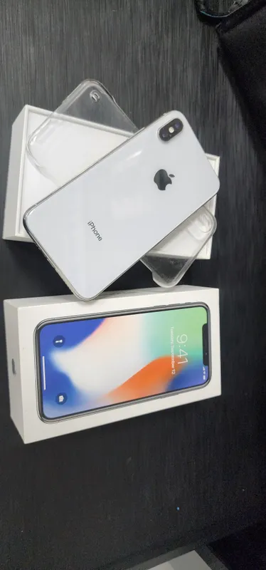 iphone X LL/A 256GB Bat 100% Kar Dk FULL 1