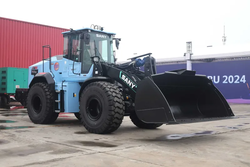 SANY Электрический фронтальный погрузчик SW956E 5