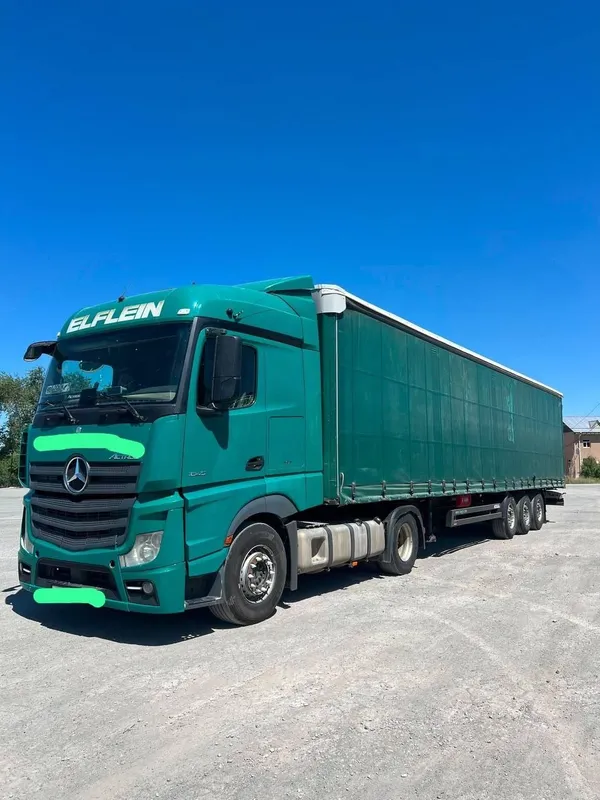 Mercedes Actros EURO 6 + KOGEL Прицеп Сотилади 1