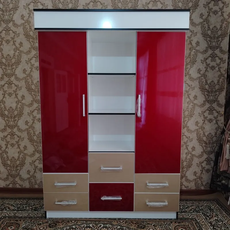 Детский мебель комплект, шкаф, кровать 2 шт 1