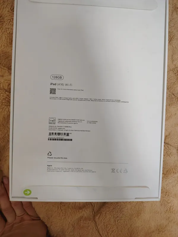 iPad (A16), 128 GB Model A3354 Blue 2