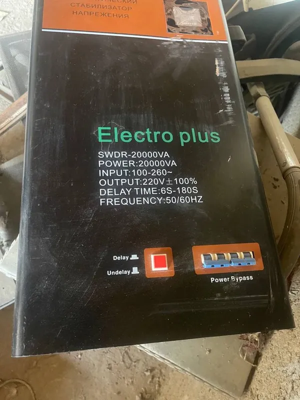 Стабилизатор Electro plus-20000 1 Стабилизатор Electro plus-20000 1