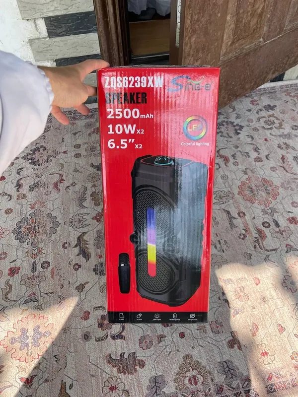Колонка Kalonka Karaoke Bluetooth USB Yangi Speaker — фото 4