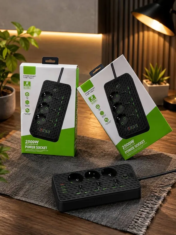 Сетевой фильтр, пилот, USB, Types, оптовая цена! Доставка есть! — фото 1