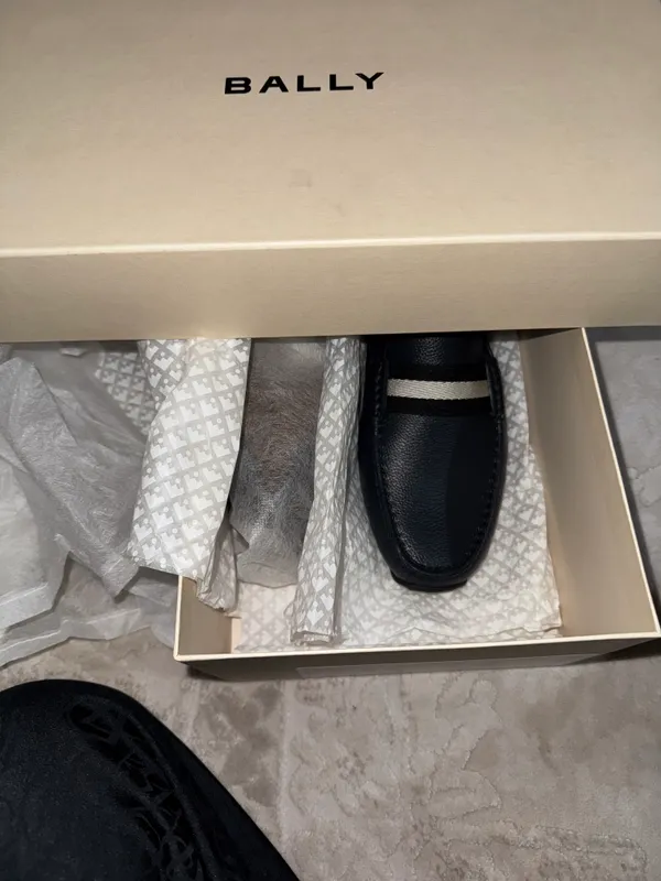 BALLY Pearce Leather Driver Loafers – Original 1
