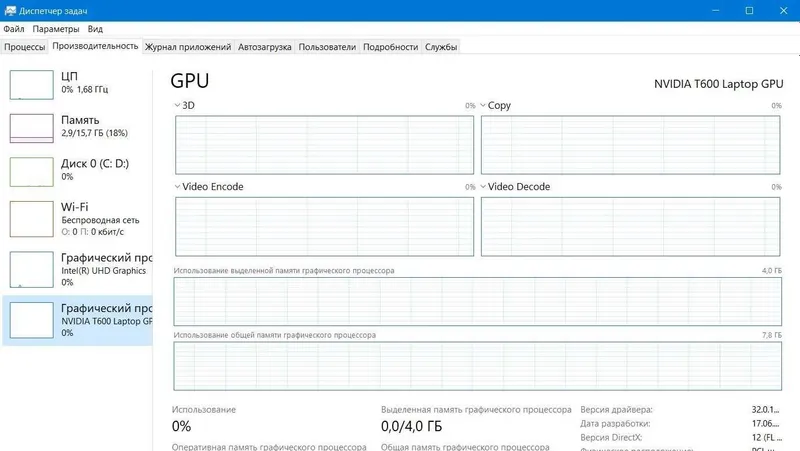 Dell Precision Core i7-12-го поколения, серия H (14 ядер, 20 потоков), видеокарта 4 ГБ 6 Dell Precision Core i7-12-го поколения, серия H (14 ядер, 20 потоков), видеокарта 4 ГБ 6