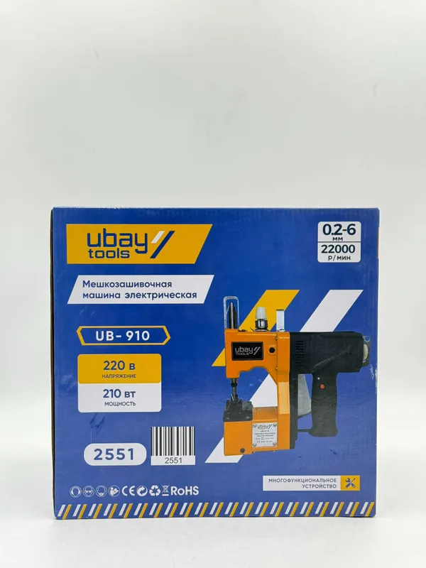 Мешкозашивочная машина электрическая Qopmoshinka Biyoti Ubay UB-910 — фото 7
