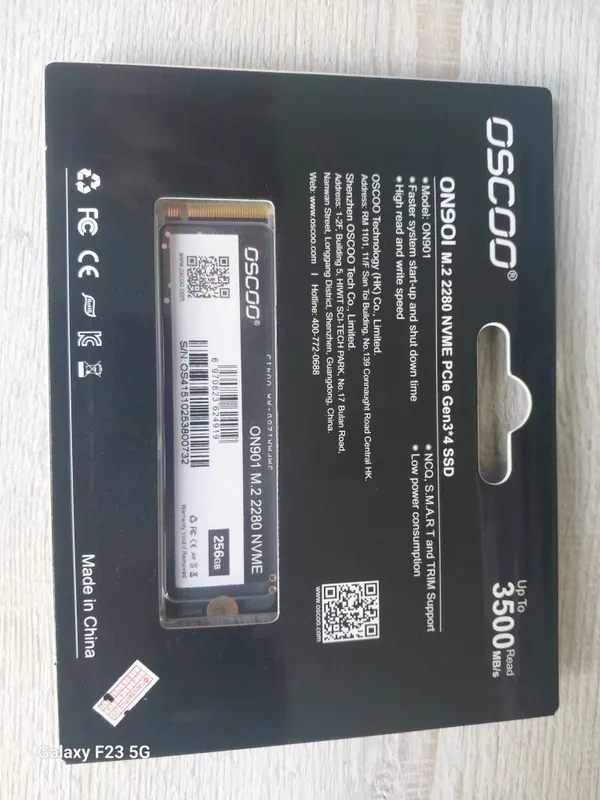 Ssd m2. 256 gb.. — фото 1