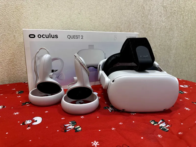 VR Шлем Oculus Quest 2 в Хорошем Состоянии + Ремешок 128 GB Памяти VR Шлем Oculus Quest 2 в Хорошем Состоянии + Ремешок 128 GB Памяти
