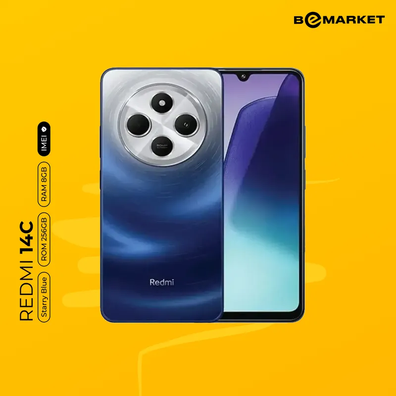 Redmi 14C, Starry Blue, 8/256 GB