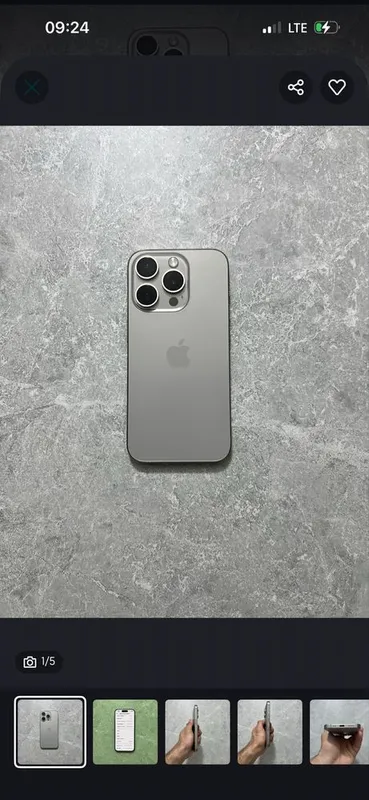 Iphone 15 pro 256 gm sim kartali 79% ochilmagan sinmagan