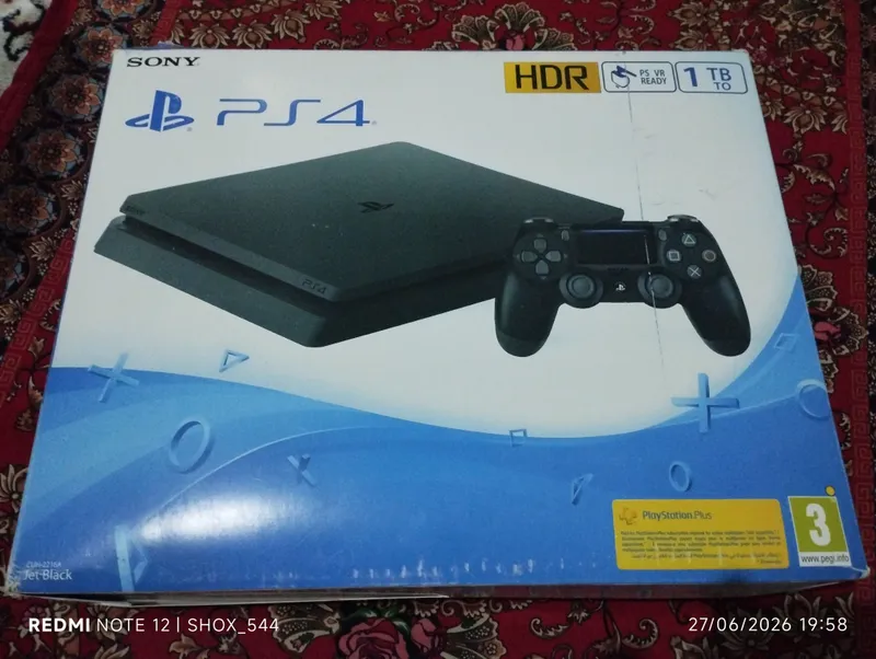 ps4 1tirabyt yangi ochilmagan 4ta pulti blan — фото 1