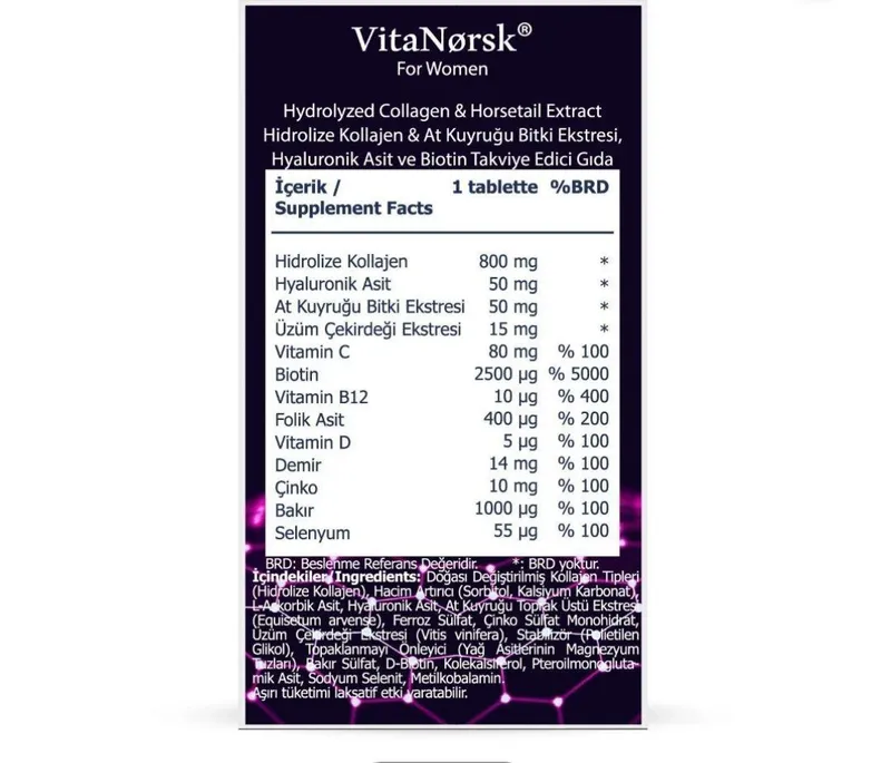 Витанорск пищевая добавка для женщин VitaNorsk Collagen для женщин — фото 1