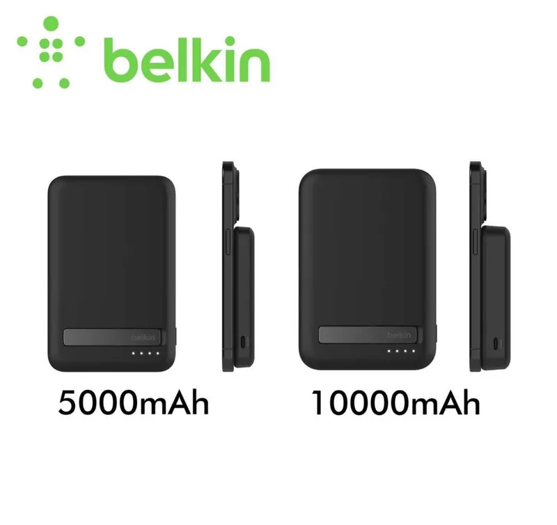 Belkin Qi2 Magnetic Power Bank 5000/10000mAh PD20W MagSafe ORG (MFi) — фото 2