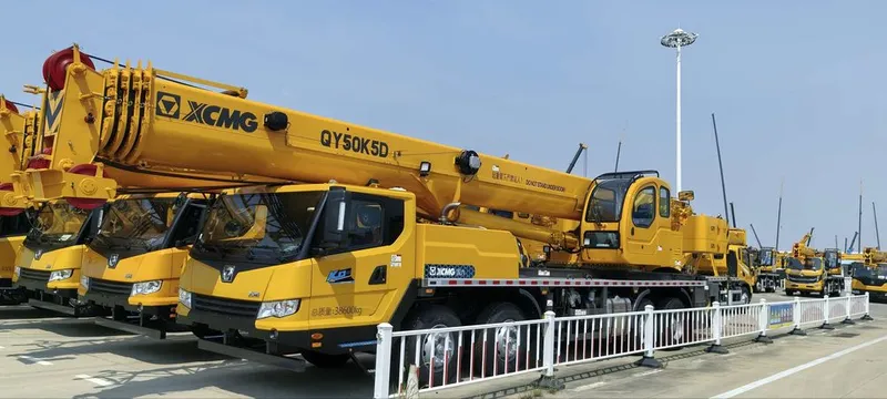 XCMG заводдан 50 тонналик кран — фото 1