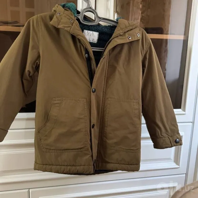 Zara парка на зиму 1 Zara парка на зиму 1