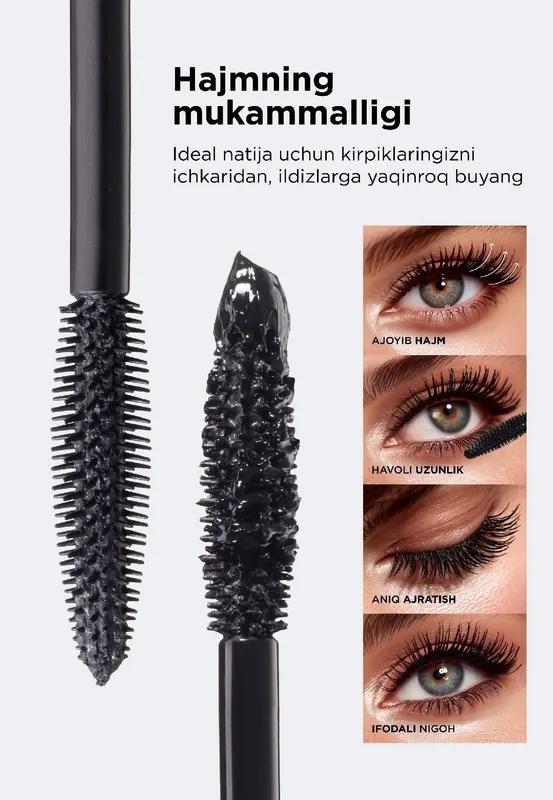 Hyaluronic kipriklar uchun Hajmli Tush Faberlikdan 5