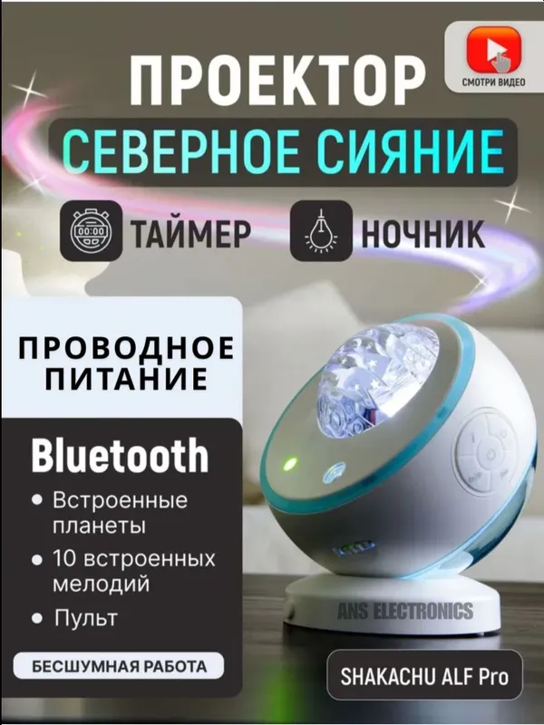 Проектор-ночник звездного неба 1 Проектор-ночник звездного неба 1