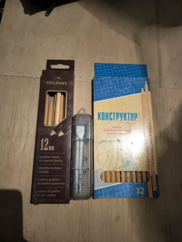 карандаши простые конструктор