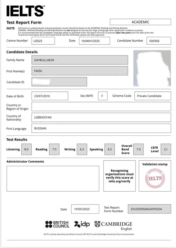 Репетитор английского языка/Подготовка к IELTS 3