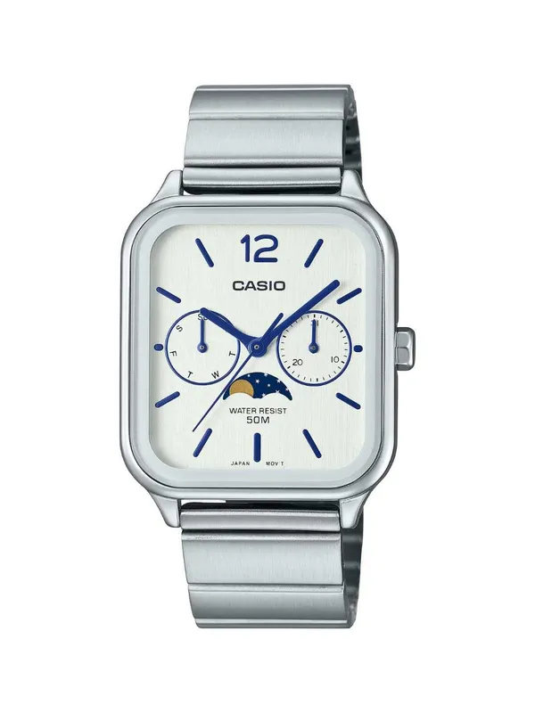 Casio MTP-M305— Erkaklar klassik metall soati Moonphase 5 Casio MTP-M305— Erkaklar klassik metall soati Moonphase 5
