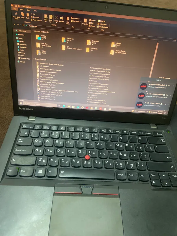 Thinkpad Lenovo , core i5 , 8gb ram , 256gb SSD 3 Thinkpad Lenovo , core i5 , 8gb ram , 256gb SSD 3