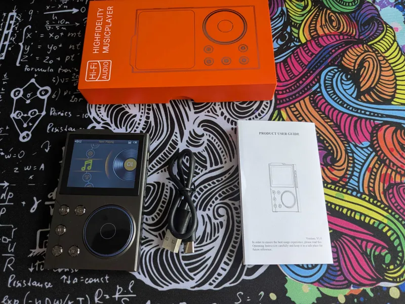 HiFi Hi-Res плеер Yoidesu (2.8") + карта 128 ГБ, Bluetooth 5.3, DSD — фото 1