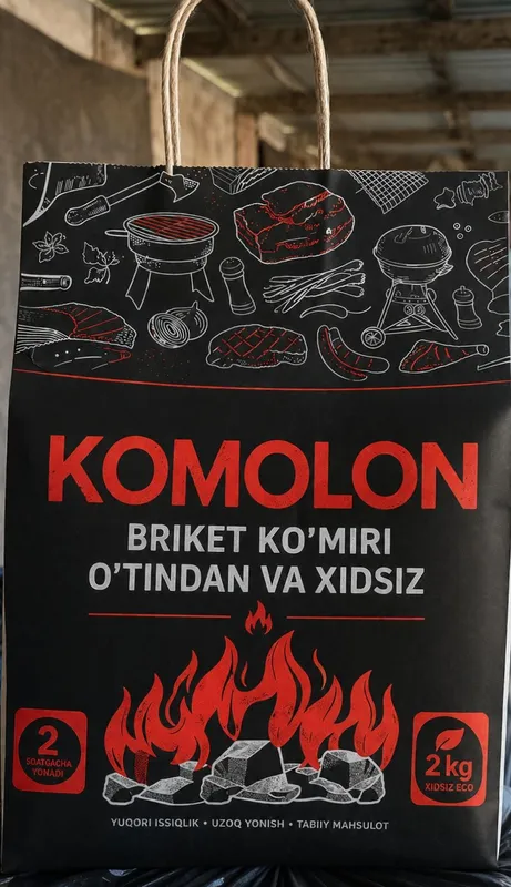 KOMOLON — Угольные брикеты 2 KOMOLON — Угольные брикеты 2