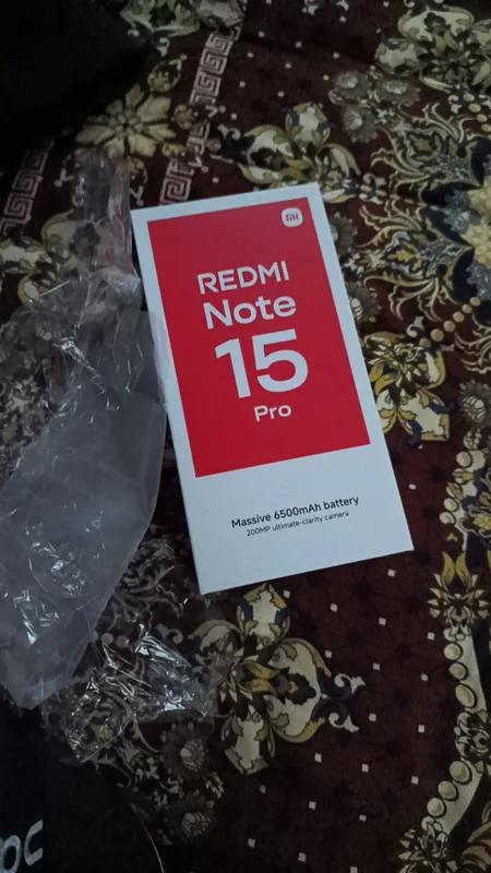 Redmi not 15 pro