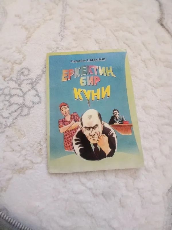 Книга,, Erkektin bir kuni " автор Муратбай 1