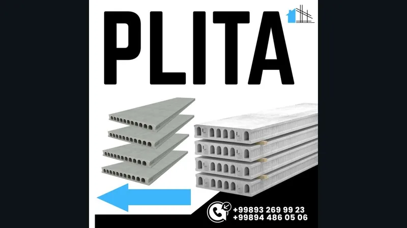 Yevro beton plita