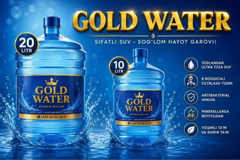 Gold water ichimlik suvi