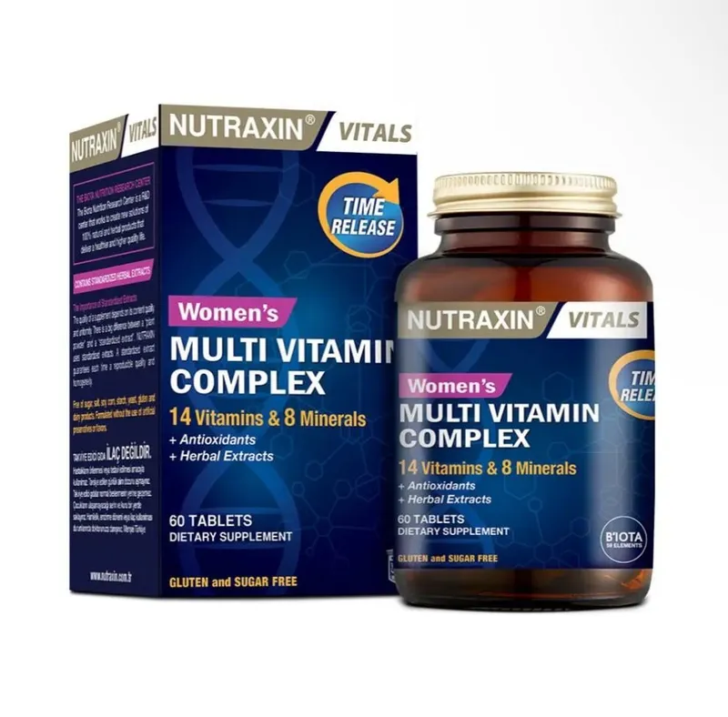 Женский мульти витамин комплекс Нутраксин , Nutraxin Multi Vitamin Женский мульти витамин комплекс Нутраксин , Nutraxin Multi Vitamin