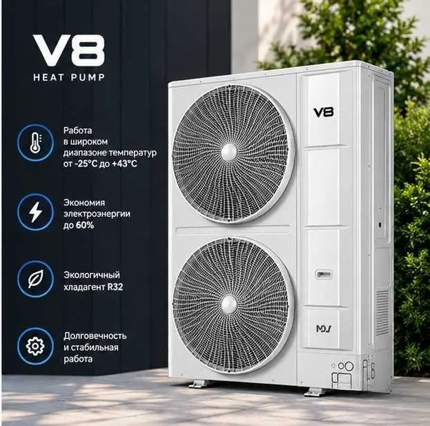 MDV V8S VRF | Надёжность, мощность и комфорт круглый год 2 MDV V8S VRF | Надёжность, мощность и комфорт круглый год 2