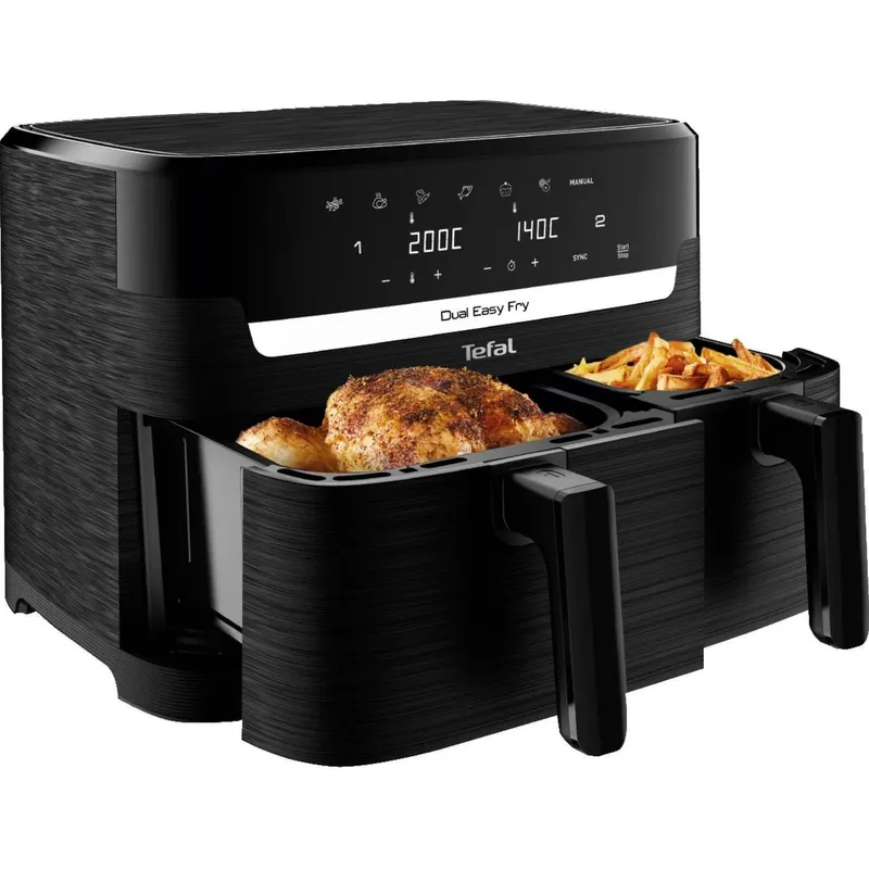 Tefal Dual Easy Fry Essential XXL EY901 Aerogril — фото 2
