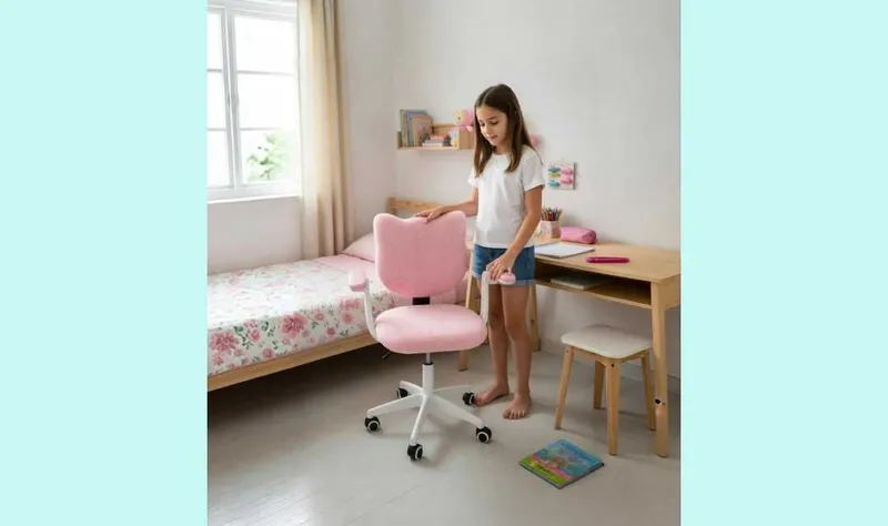 Детское вращающееся кресло Hello Kitty 1 Детское вращающееся кресло Hello Kitty 1