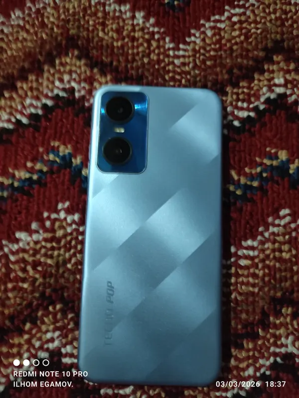 Telfon sotiladi 300 ming so‘m Tecno pop 6 pro 6/64