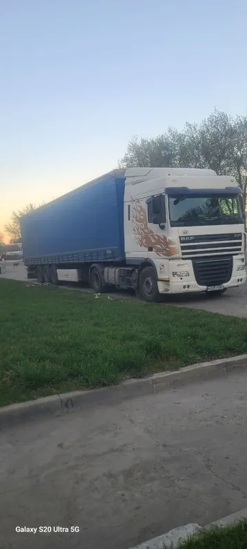 DAF XF EURO 5 + KRONE Прицеп Сотилади — фото 1