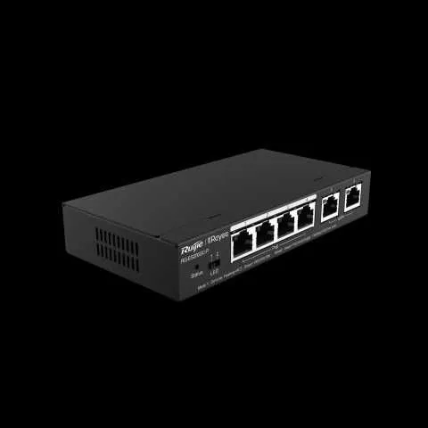 6-порт. гигабит управляемый PoE смарт-коммутатор Ruijie RG-ES206GC-P