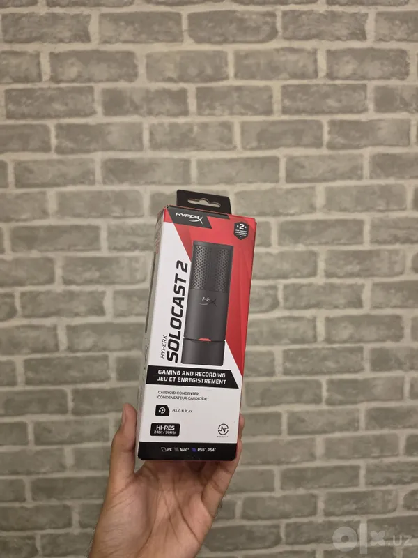 USB Микрофон HyperX SoloCast 2 1 USB Микрофон HyperX SoloCast 2 1