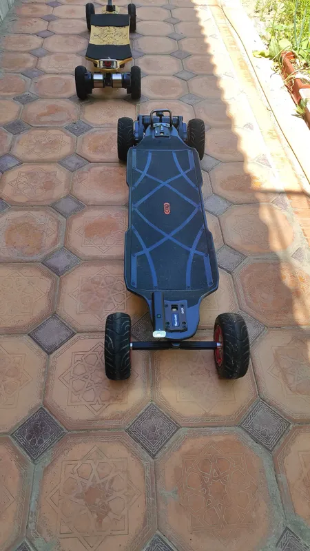 Крутой борд Meepo Hurricane Vaider AT с приводом Geardrive — фото 6