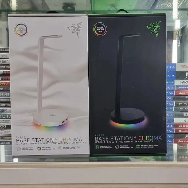 Razer Подставка для Наушники (base station v2 chroma) 3 Razer Подставка для Наушники (base station v2 chroma) 3