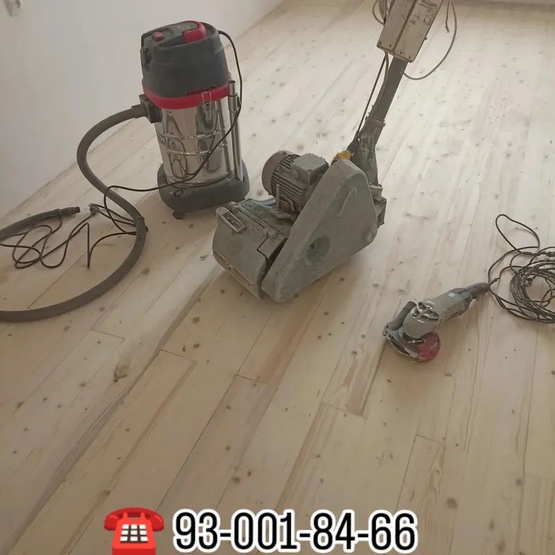 Шлифовка пол паркет — фото 1